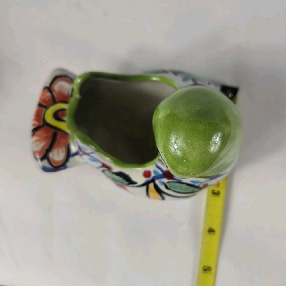 Talavera Dove Planter Hand Painted Mexican Art Succulants